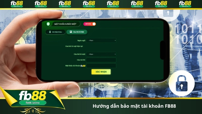 hướng dẫn bảo mật tài khoản FB88