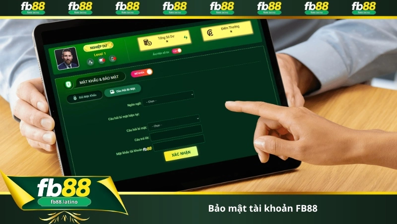 bảo mật tài khoản FB88