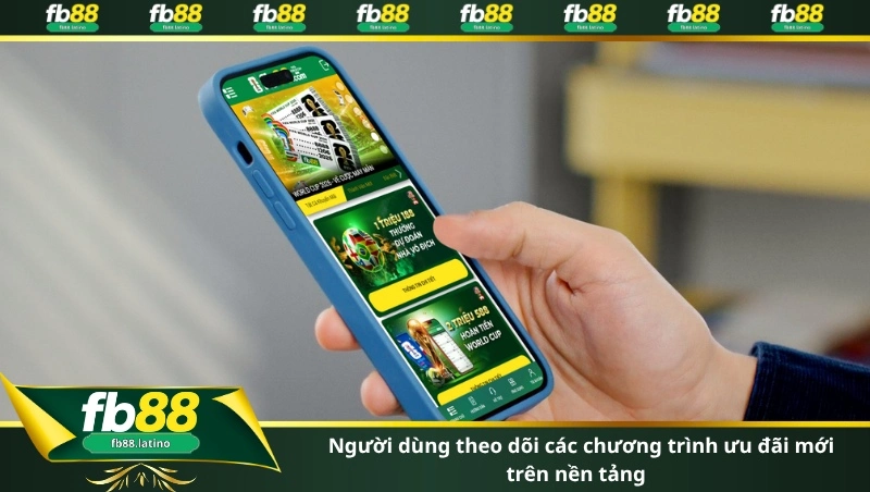 Giao diện hiển thị các gói phần thưởng FB88 độc quyền cho thành viên di động