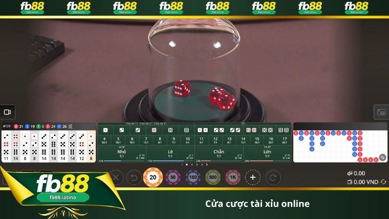 cửa cược tài xỉu online