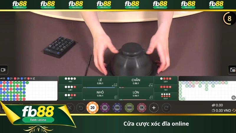 cửa cược xóc đĩa online