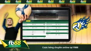 cược bóng chuyền online tại FB88