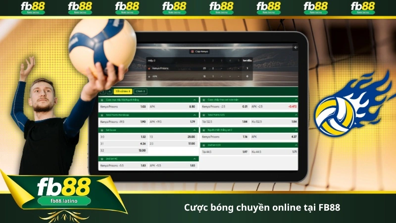 cược bóng chuyền online tại FB88