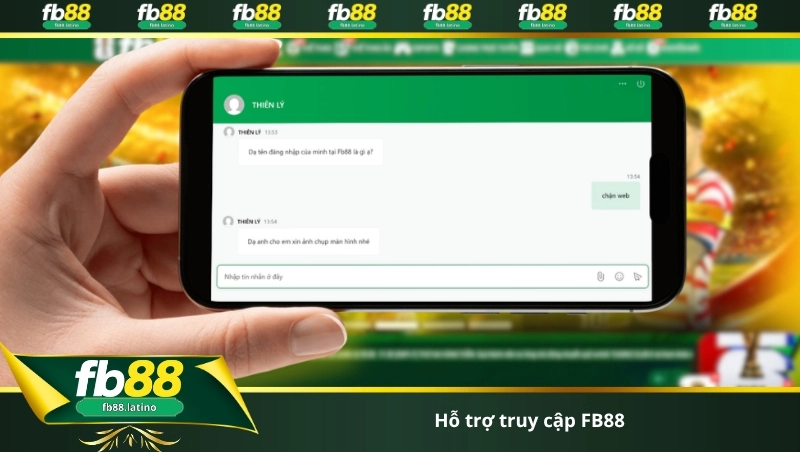 hỗ trợ truy cập FB88