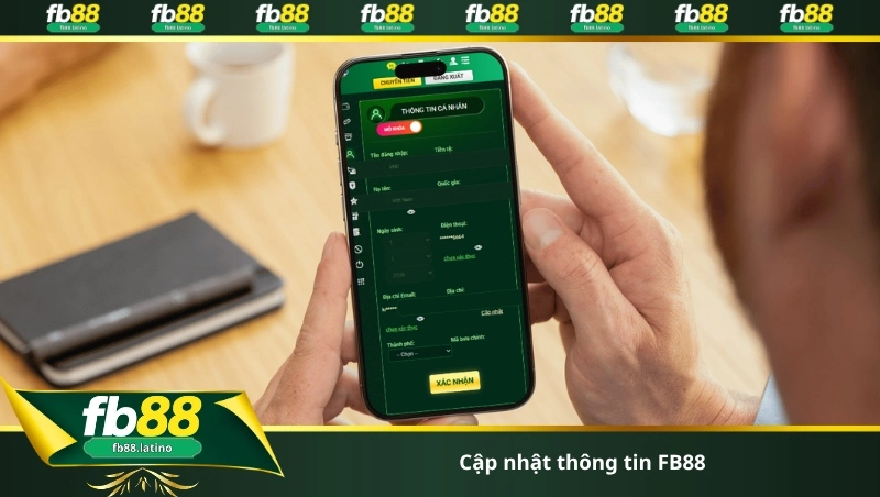 cập nhật thông tin FB88