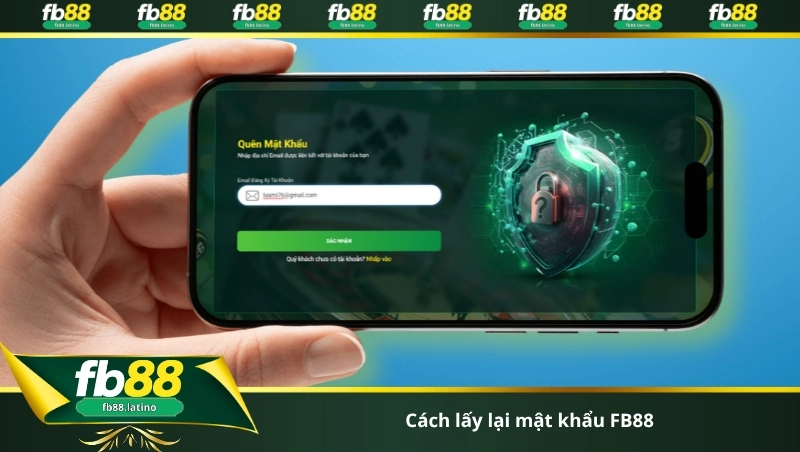 cách lấy lại mật khẩu FB88