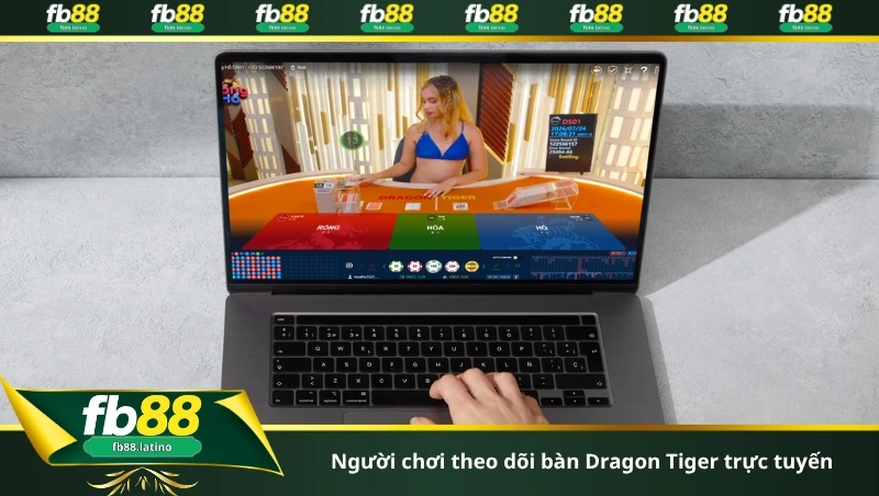 Người chơi theo dõi bàn Dragon Tiger trực tuyến