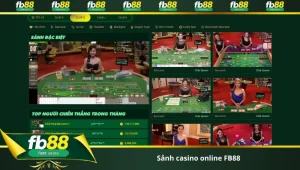 sảnh casino online FB88