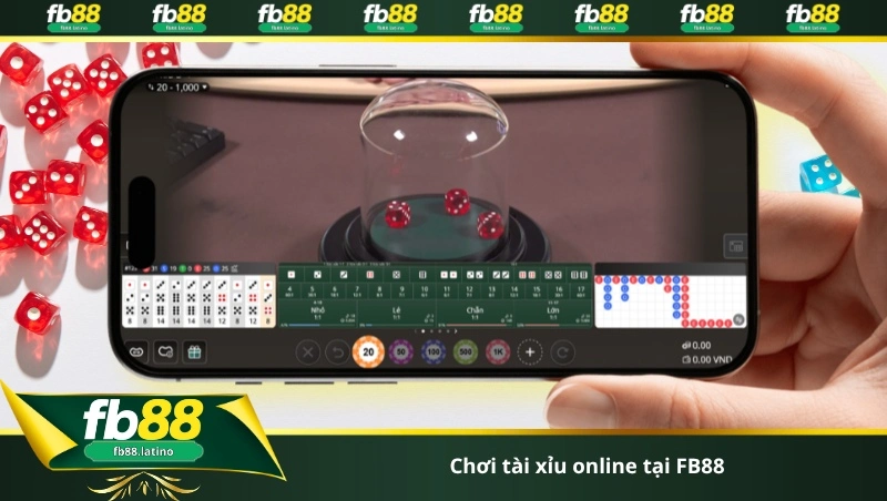 chơi tài xỉu online tại FB88