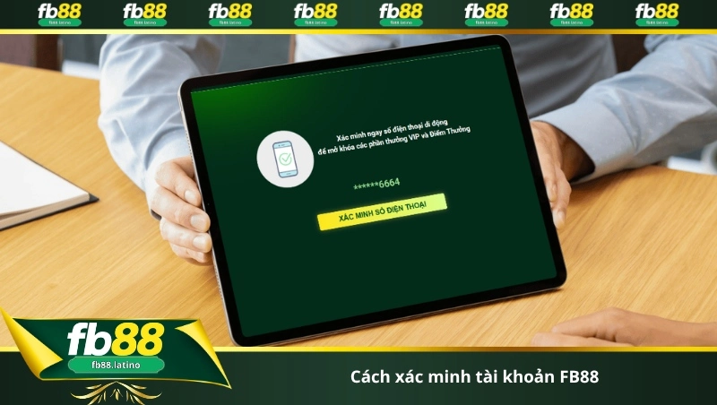 cách xác minh tài khoản FB88